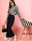 Women Opaque Casual Buttoned Top