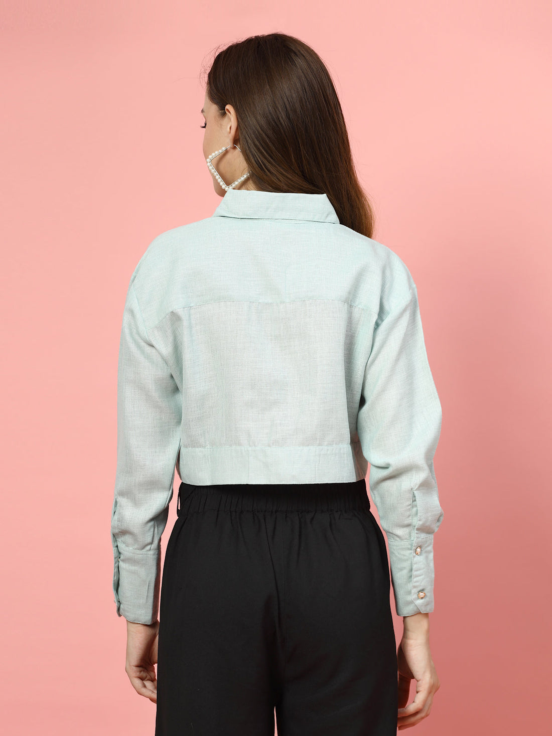 Women Opaque Casual Buttoned Top