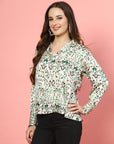 Women Opaque Printed Casual Shirt