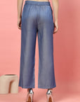 Women Loose Fit Pleated Trousers