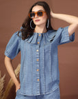 Pure Cotton Top With Trousers Co-Ords