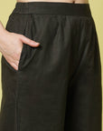 Olive Pure Cotton Shirt With Trouser