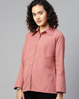 Embellished Casual Buttoned Top