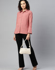 Embellished Casual Buttoned Top