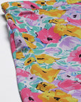CINK Women Lavender  Pink Floral A-Line Midi Skirt