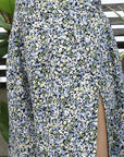 Shoulder Strap Printed Top With Palazzo Co-Ord Set multi