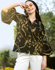 Floral Opaque Printed Casual Shirt