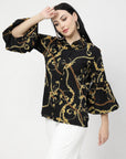 Floral Opaque Printed Casual Shirt