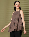 Women Round Neck Sleeveless Top