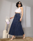 Maxi-Length A-Line Skirts