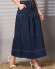 A-Line Maxi Skirt