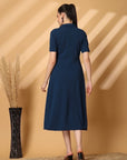 Fit & Flare Midi Dress
