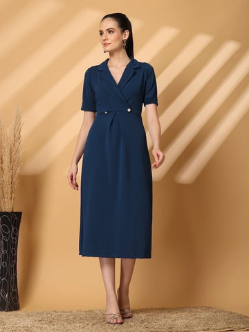 Fit & Flare Midi Dress