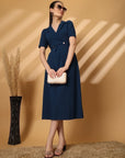 Fit & Flare Midi Dress