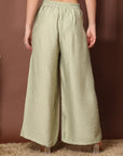 Women Loose Fit Pleated Trousers