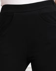 Women Mid Rise Bootcut Trousers