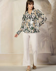 Women Animal Opaque Printed Casual Cotton Shirt