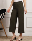 Women Mid Rise Culottes