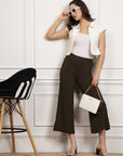 Women Mid Rise Culottes