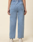 Women Blue Light Shade Stretchable Jeans