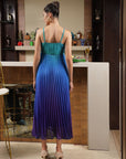 Shoulder Straps Sleeveless Maxi Dress green