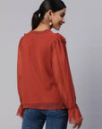 Ruffles Georgette Top