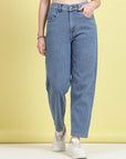 Women Mid-Rise Clean Look Stretchable Jeans