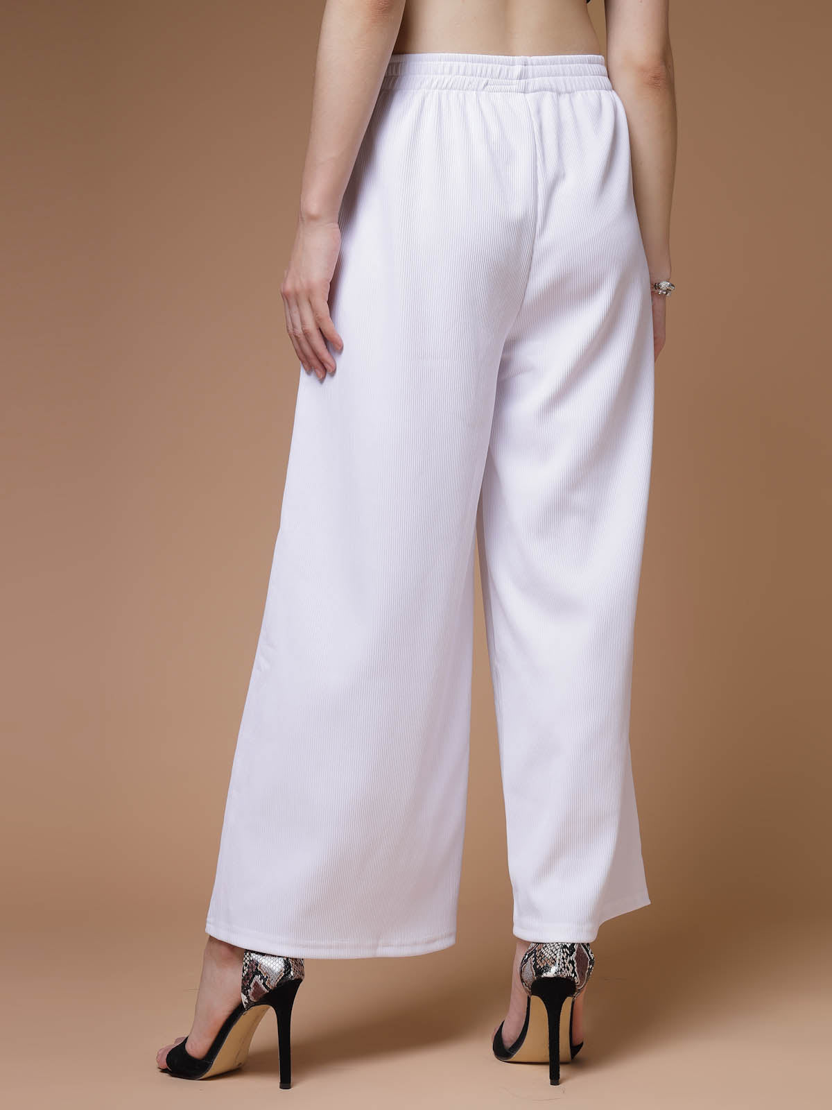 Women Mid-Rise Parallel Trousers – CINK
