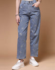 Women Mid-Rise Light Fade Clean look Stretchable Jeans