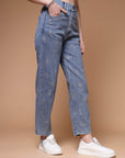 Women Mid-Rise Light Fade Clean look Stretchable Jeans