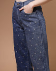 Women Blue Clean Look Light Fade Stretchable Jeans
