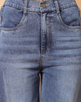 Women Blue Clean Look Mid-Rise Light Fade Cropped Cotton Jeans