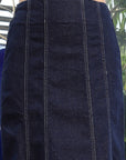 A-Line Maxi Skirt blue