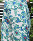 Printed Top With Trousers Co-Ord Set blue