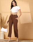 Women Pleated Trousers