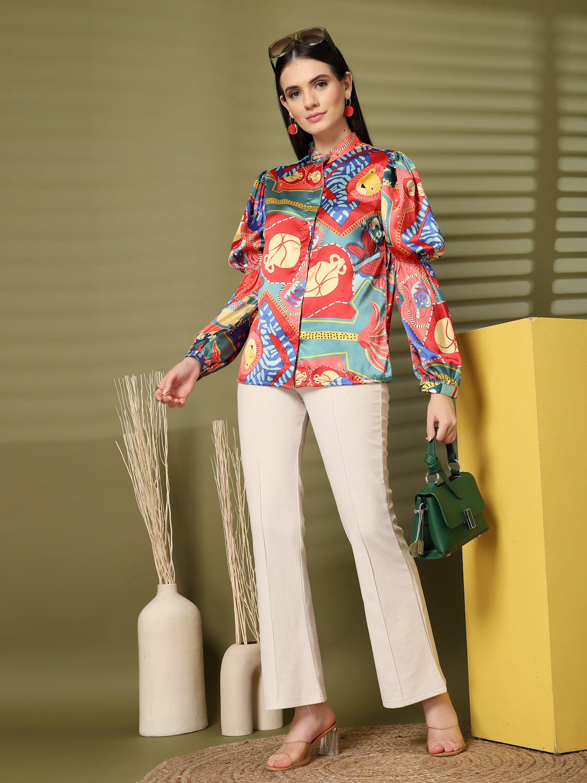 Women Multi Floral Opaque Printed Casual Shirt