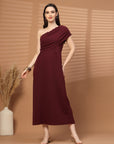 Women Sheath Midi Dress
