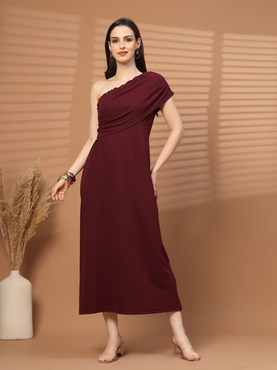 Women Sheath Midi Dress