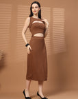 Women A-Line Midi Dress