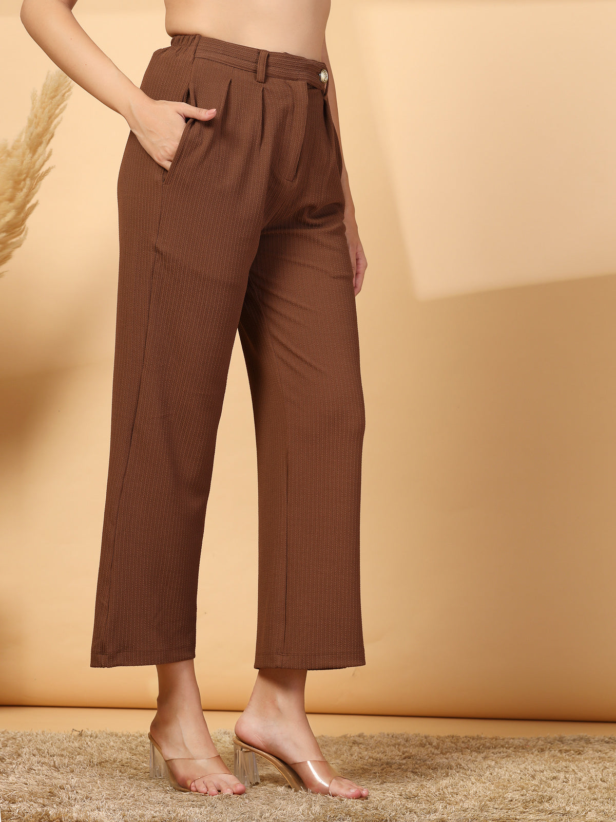 Women Pleated Trousers