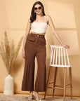 Women Loose Fit Pleated Trousers