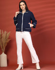 Women Fleece Open Front Jacket