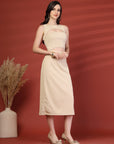 Women Sheath Midi Dress