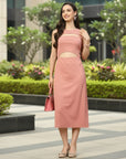 Women Sheath Midi Dress
