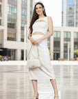 Women Sheath Midi Dress
