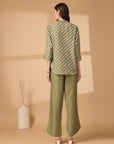 Embroidered Pure Cotton Top With Trouser Co-Ords