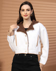 Women Fleece Open Front Jacket