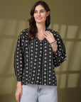 Women Opaque Printed Casual Shirt