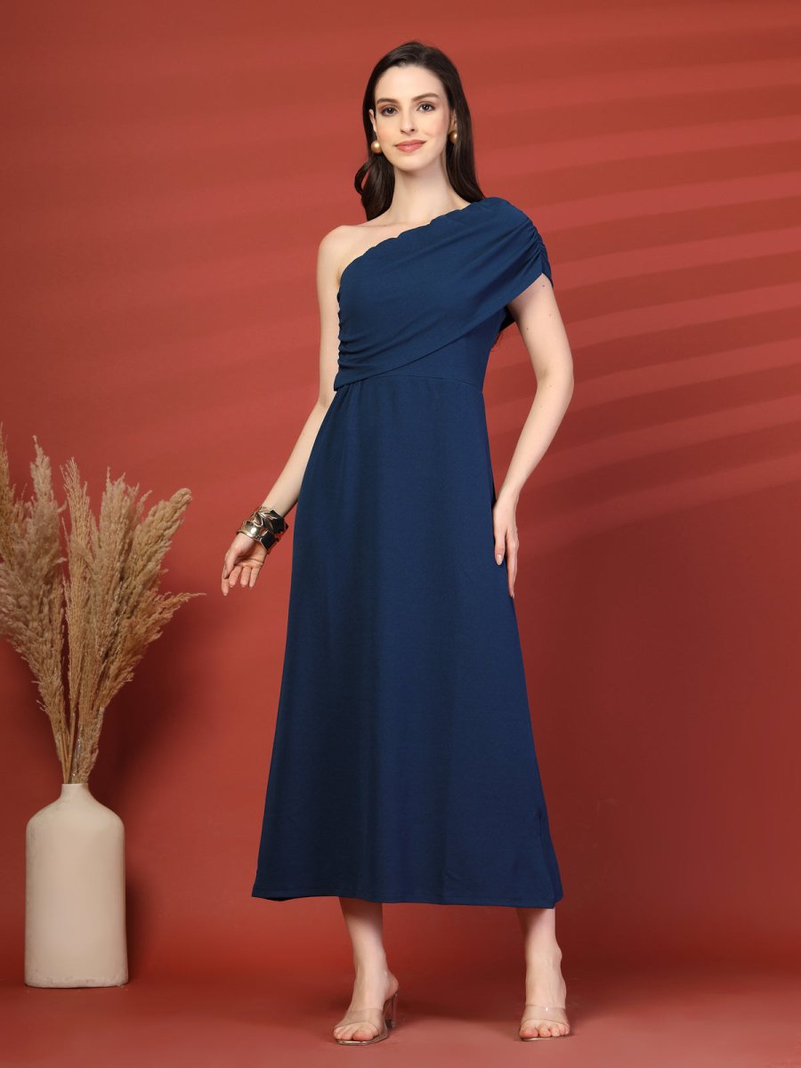 Women A-Line Midi Dress