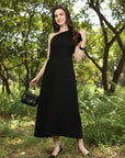 Women A-Line Midi Dress